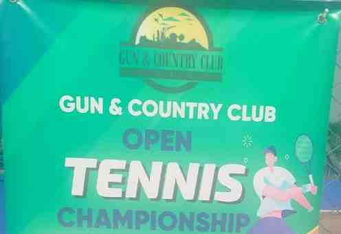 Gun and Country Club Open Tennis Championship to kick-off on November 25