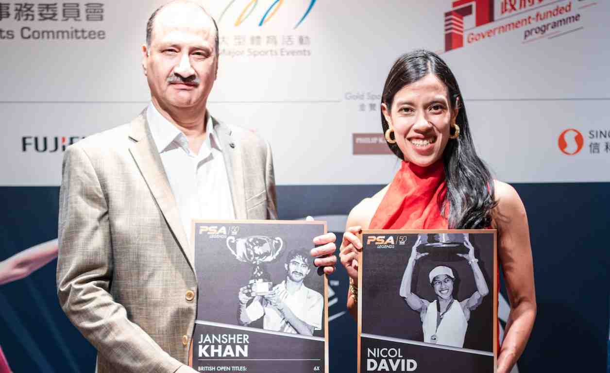 Former World No.1 & squash legend Jansher Khan Inducted Into “PSA Hall Of Fame”