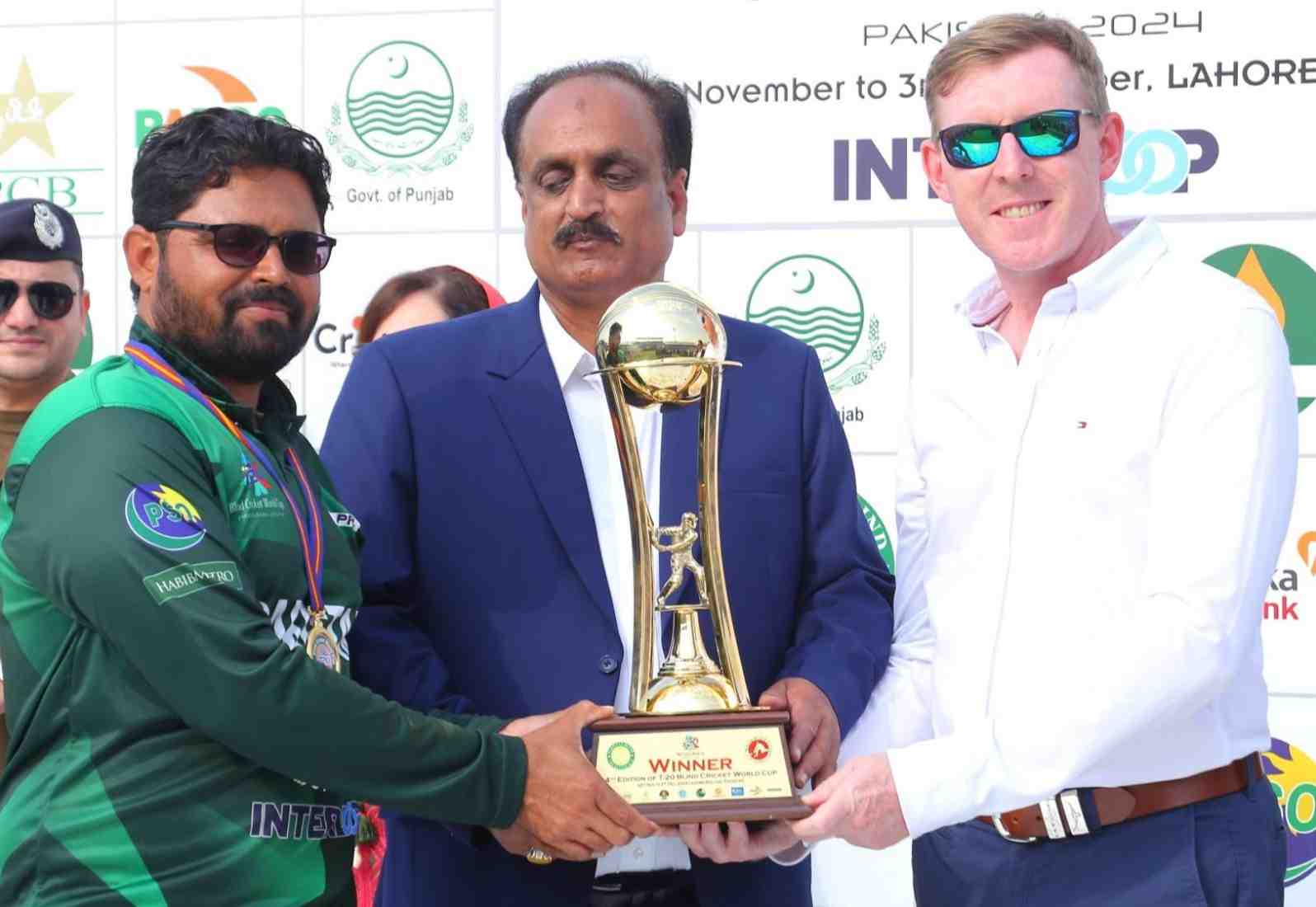 Pakistan become new T20 Blind Cricket World Cup Champion