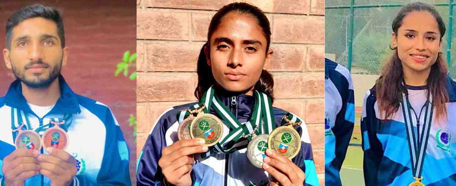 PU students set new records in the National Athletics Championship