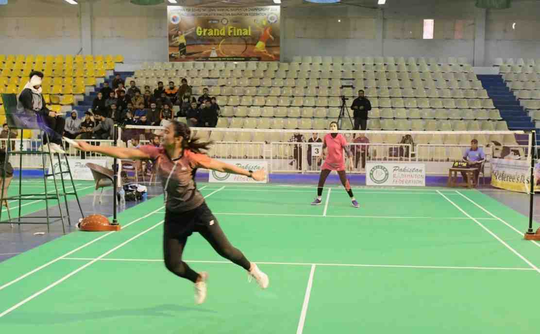 National Badminton: Mohammad Ali and Irfan Saeed reach in final