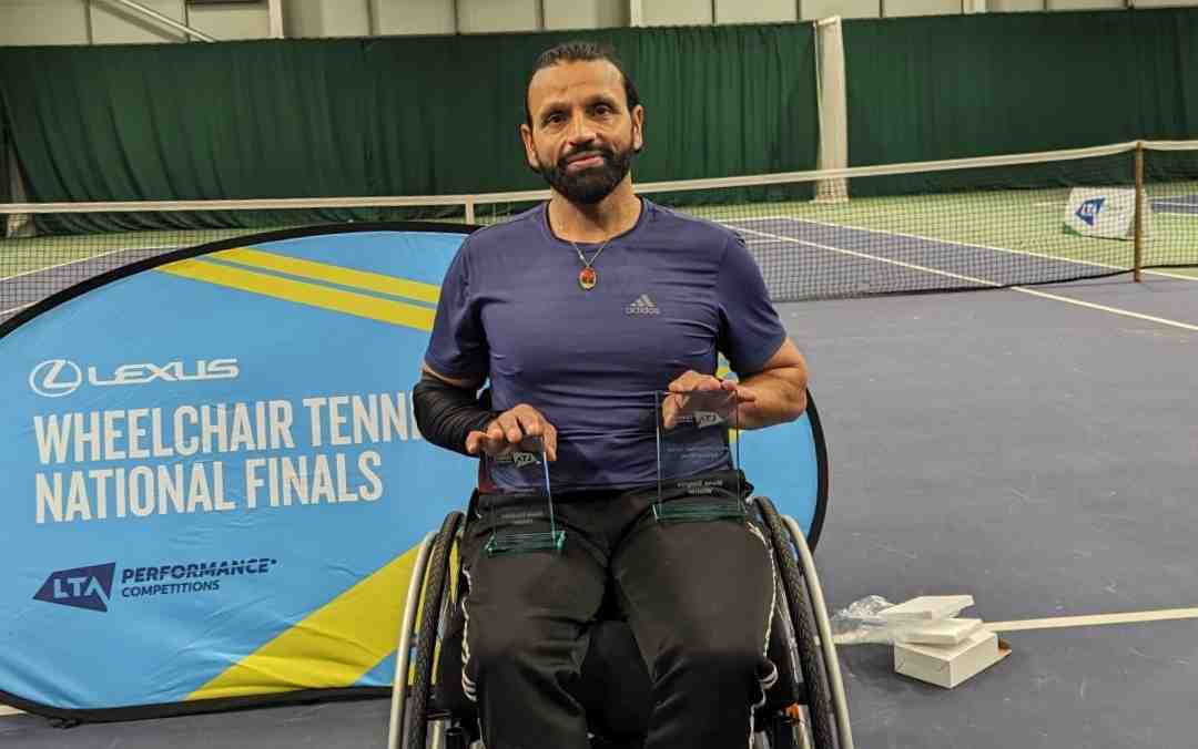 Asif Abbasi Claims Fourth National Wheelchair Tennis Title in Dominant Style