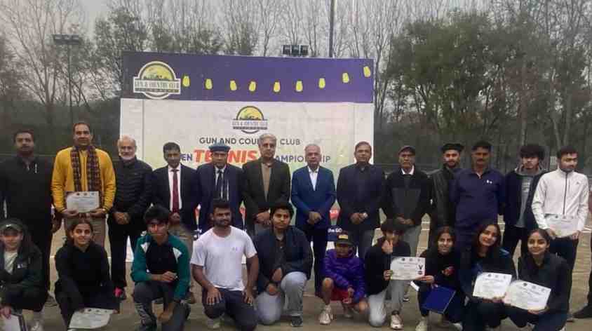 Gun & Country Club Open Tennis Championships: Rohan Noori wins Double Crowns