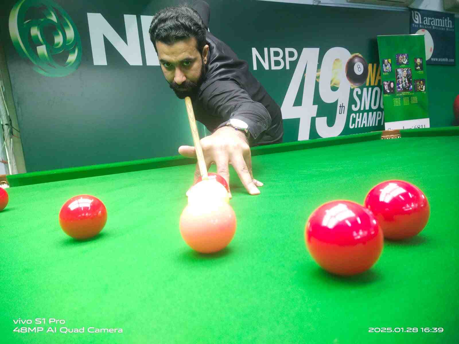 National Snooker Championship: No. 6 seed Shan Naimat outs from title race