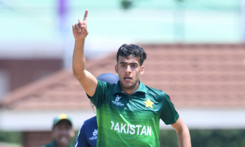 Abbas Afridi, a key member of Pakistan Under-19 bowling attack