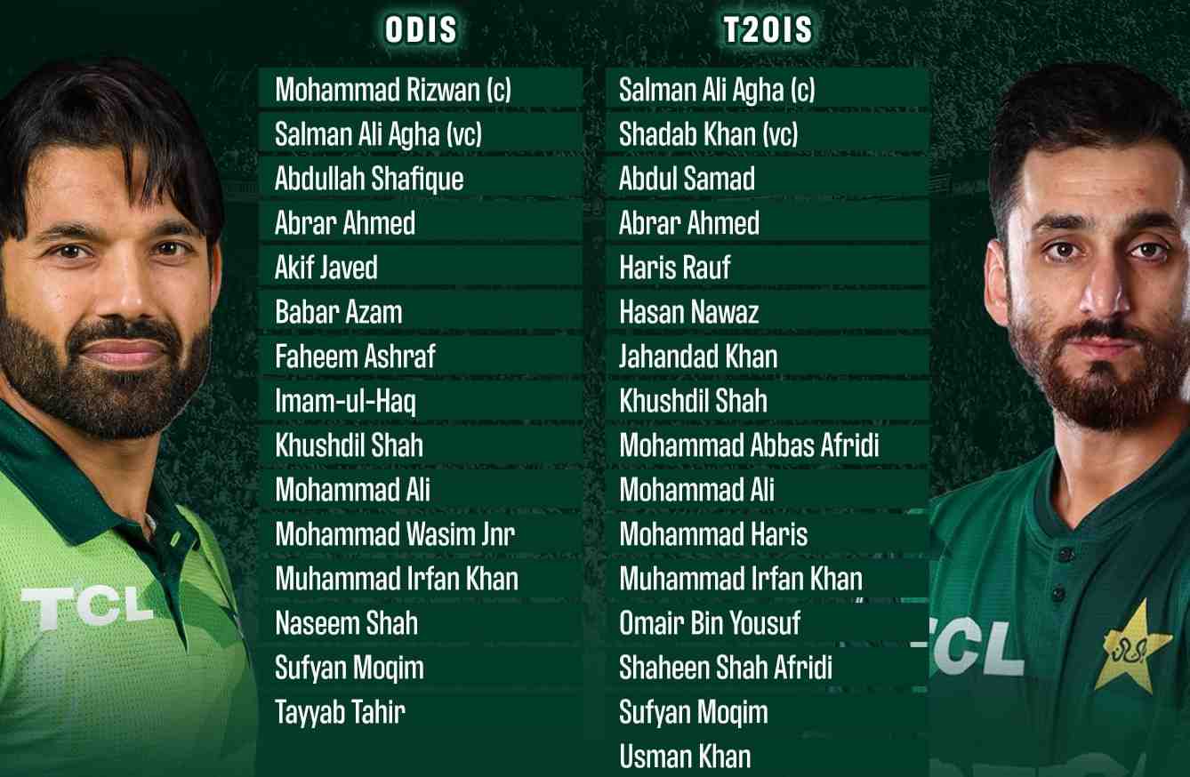 Pakistan name ODI and T20I squads for New Zealand tour