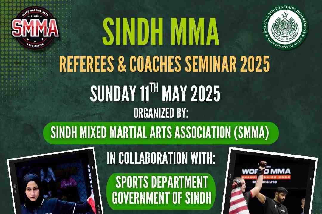 Sindh MMA Referee and Coaches Seminar 2025