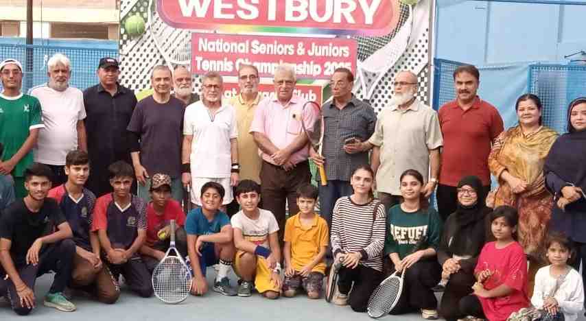 Westbury national tennis championship starts in Karachi Club