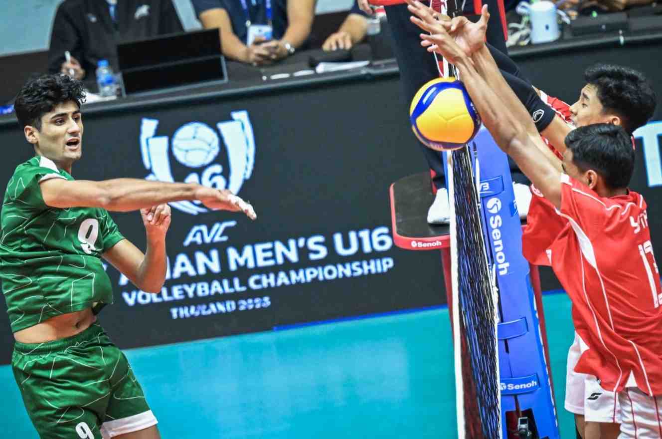 Pakistan U-16 Volleyball Team Secure Historic Semi-Final Spot