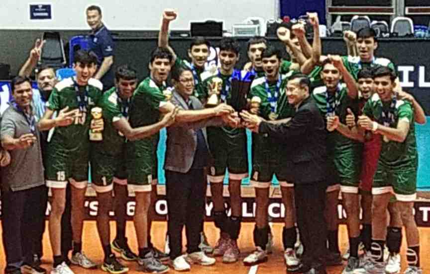 PSB announces cash prizes for U-16 Volleyball Team on winning Asian title