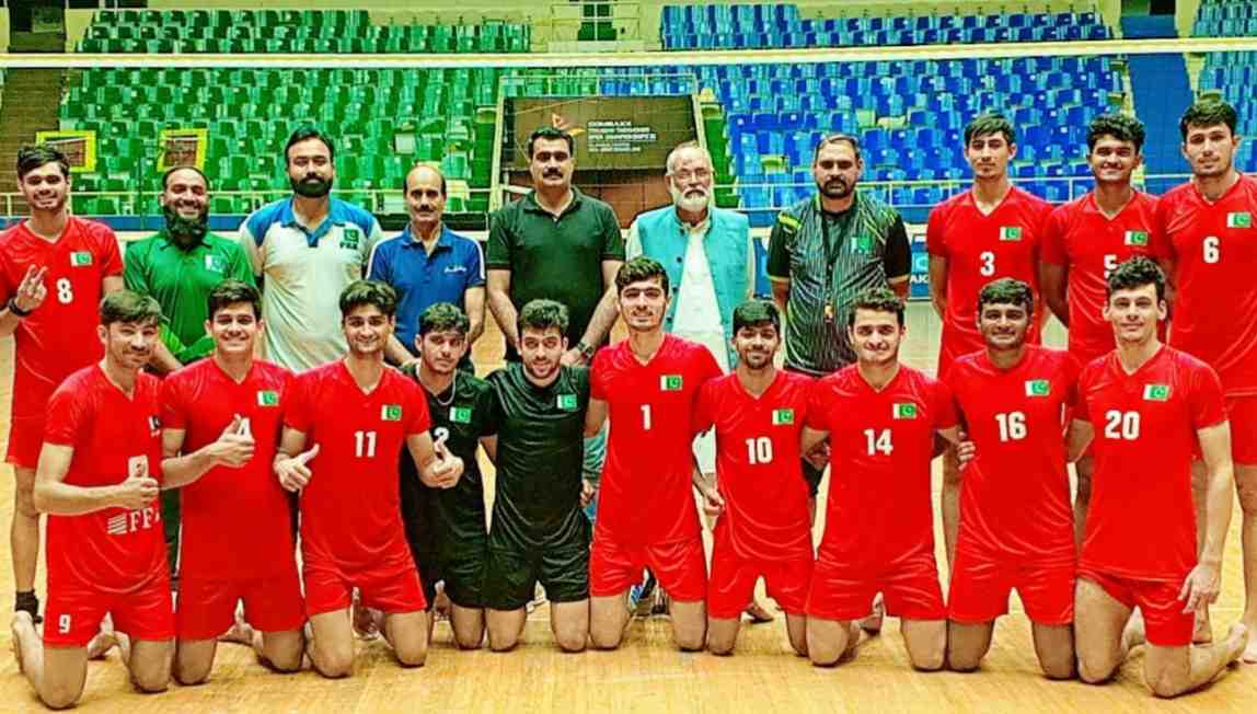 Pakistan Youth Volleyball Team ti participate in Asian Youth Games