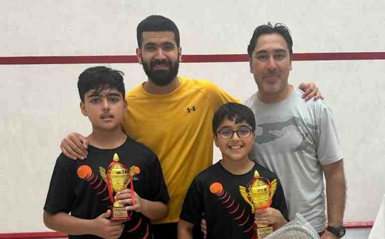 Ashar wins U13 ISC International Squash tournament title