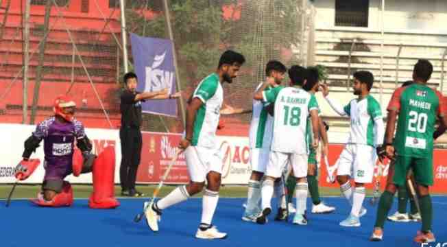 Pakistan beat Bangladesh 8-0 and unbeatable lead in a three-match series