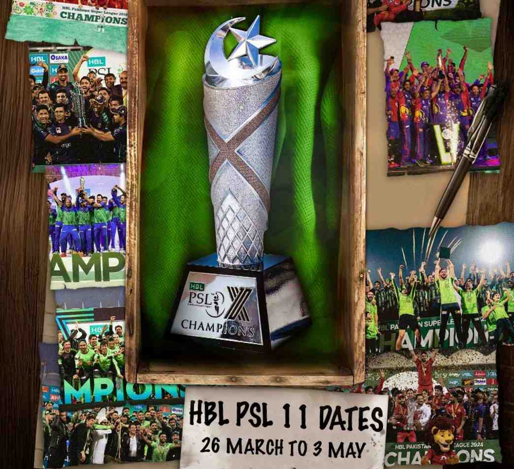 PCB Chairman Mohsin Naqvi announces HBL PSL 11 window