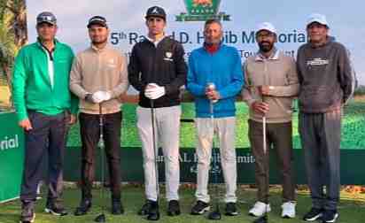 Rashid D. Habib Golf Tournament: Baig earns lead on third day
