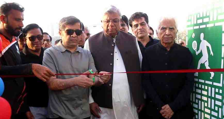 Paddle Arena inaugurated in Naya Nazimabad Karschi