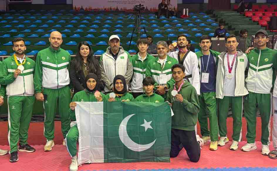 Pakistan Taekwondo players visit to South Korea for international competitions
