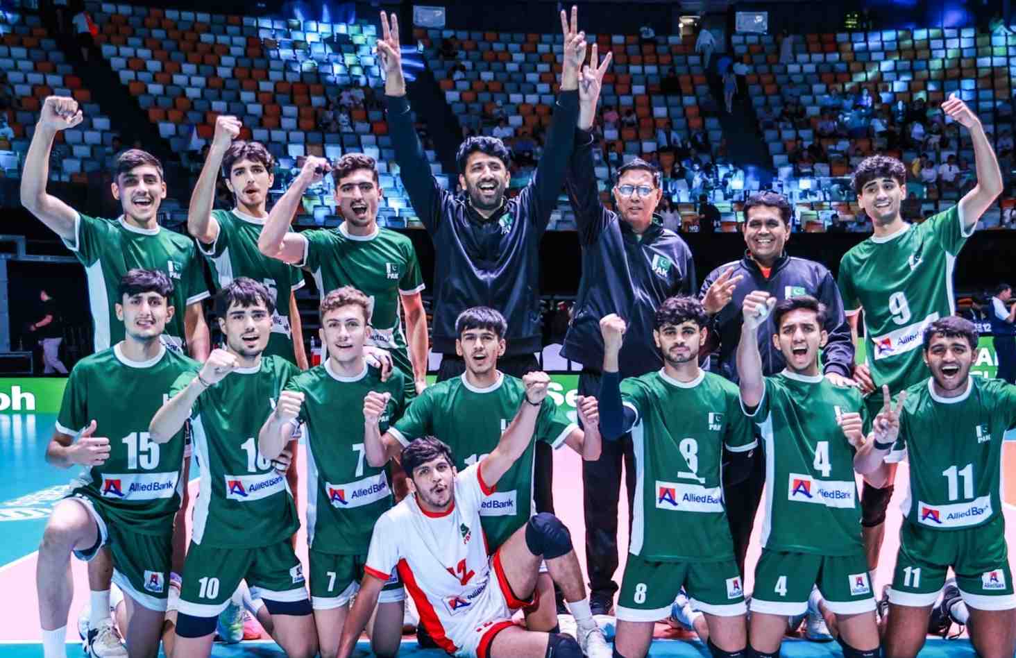 Pakistan claim 5th Position in U18 Championship