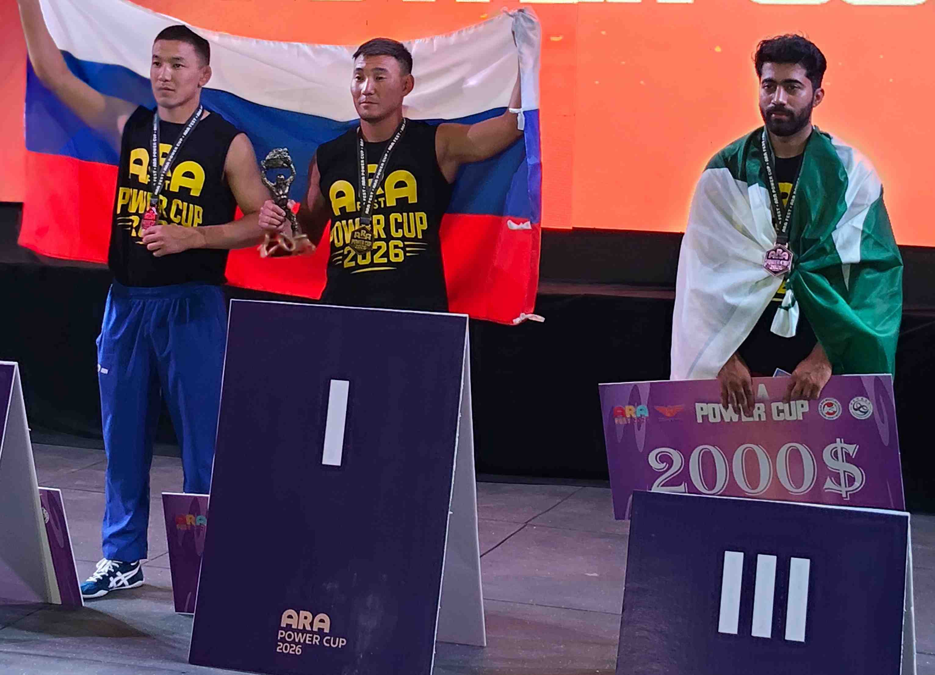 ARA Festival Mas-Wrestling Championship: Usama claims bronze medal