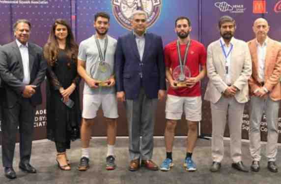 Salman wins PN Fleet Club Open International Squash Championship
