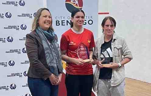Sana Bahadur wins Bendigo Open Squash Championship 2026
