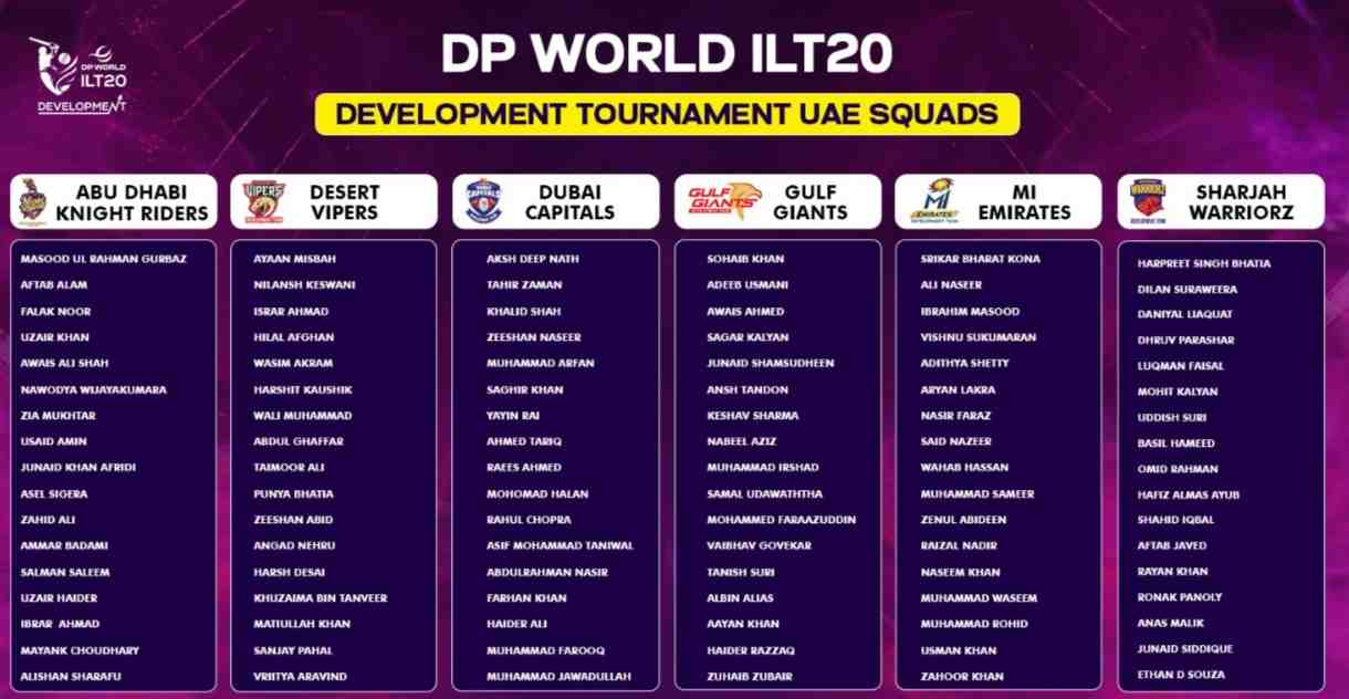 ILT20: Squads finalised, 4th edition to start on September 14, 2026