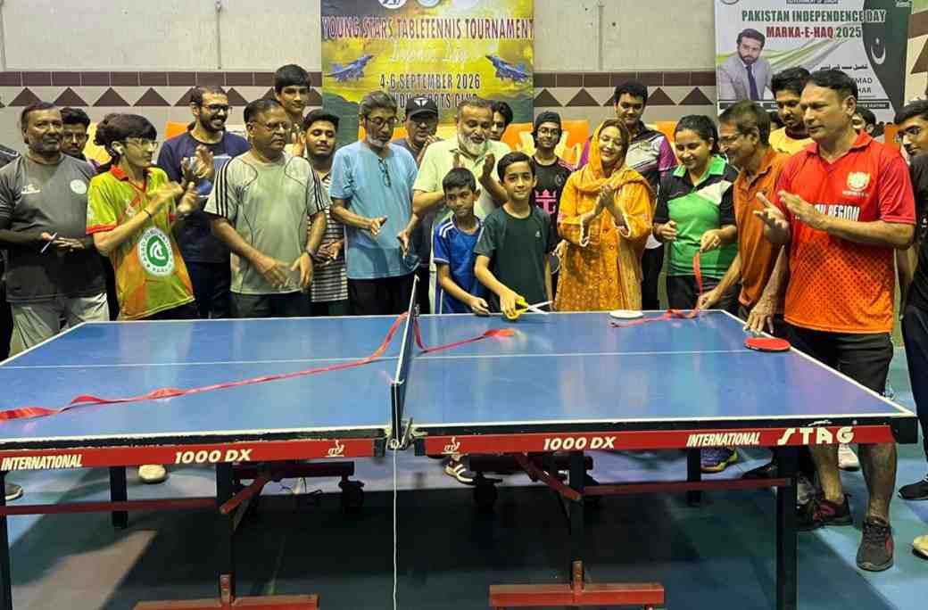 Defense Day Table Tennis Ranking Tournament starts in Karachi
