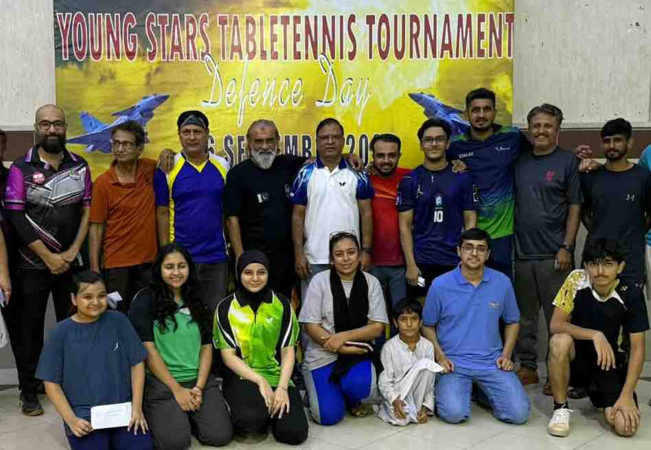 Defense Day Table Tennis Ranking Tournament concludes