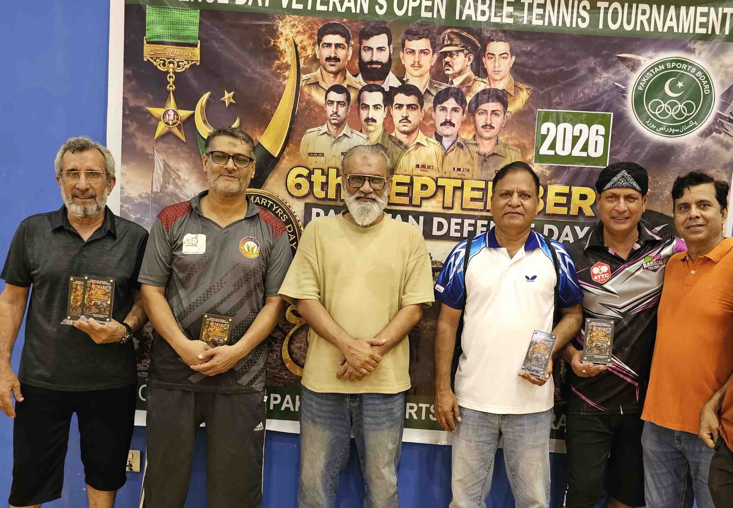 Defense Day Veterans Table Tennis Tournament 2026
