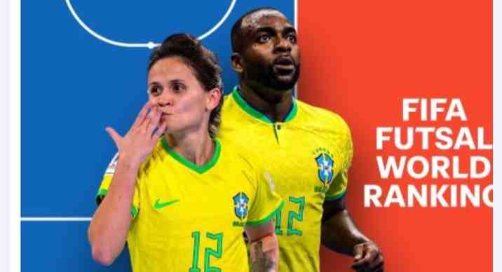 Brazil hold firm atop women’s and men’s FIFA Futsal World Rankings