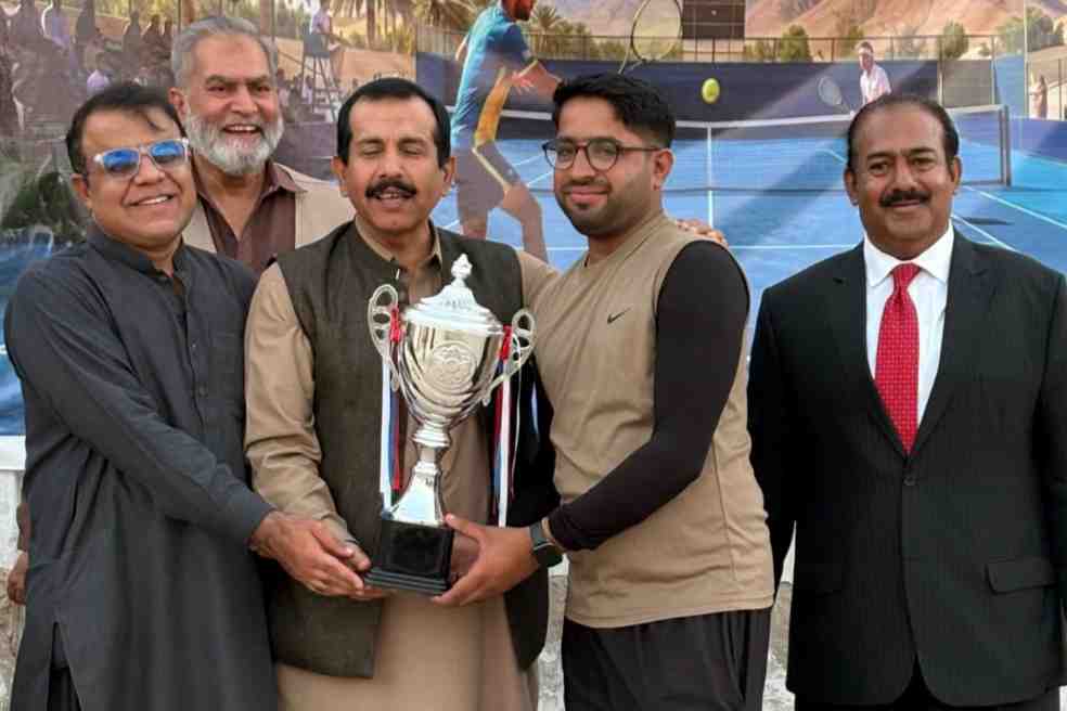 First Celecart Balochistan Tennis Tournament Concludes