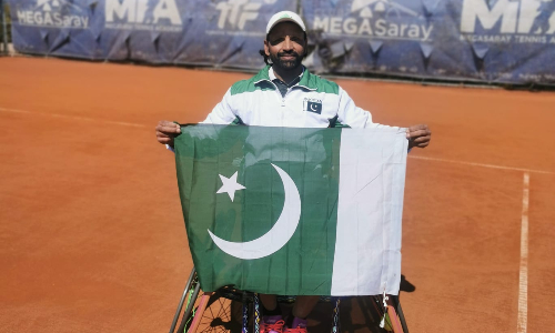 Wheelchair Tennis Star Asif Abbasi determines to bring Laurels for the country