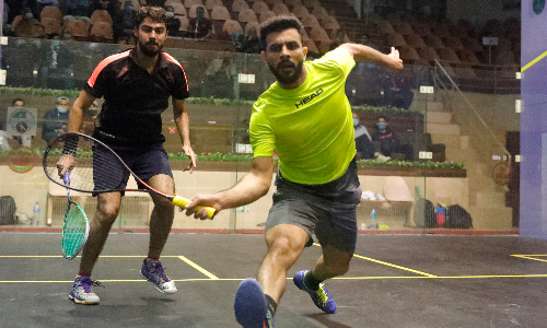 International Squash Tournament: Tayyab and Nasir set to play final