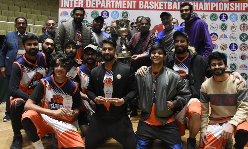 Islamabad win Quaid-e-Azam Cup Inter-Division Basketball Crown