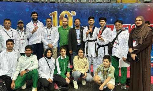 Fujairah Open International Taekwondo: Pakistan lift only 3 bronzes