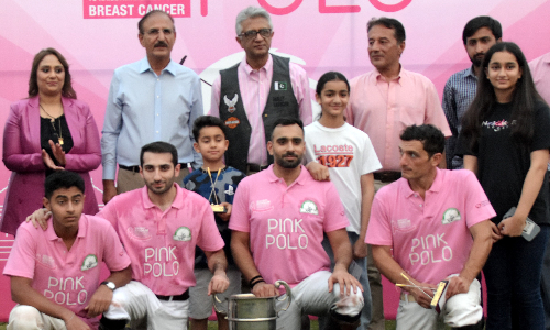 Shaukat Khanum Pink Polo Cup 2022: DP/Sheikhoo Steels win trophy