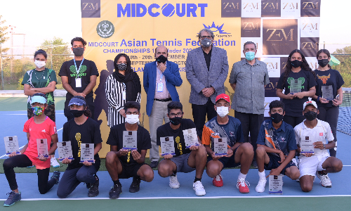 Midcourt ATF Championships: Haider clinches the Boys Singles title