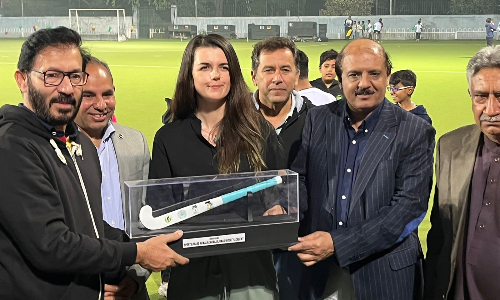 Khawaja Junaid Hockey Academy celebrates Pak-German 70 Years Friendship