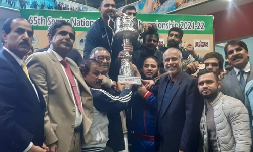 WAPDA claim 7 gold medal in wrestling competitions