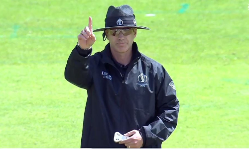 Umpire errs in counting Over Balls 