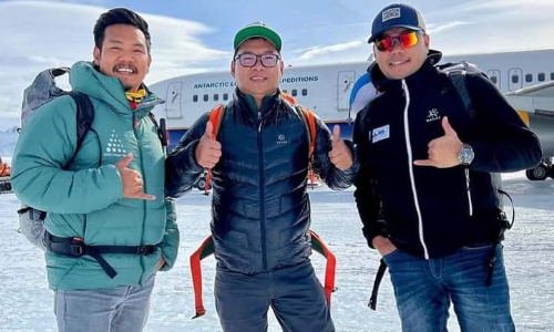Sherpa Brothers: First Nepali Team to Reach South Pole