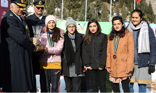Gilgit Baltistan Ski Association wins the Saadia Khan Ski Cup 2019