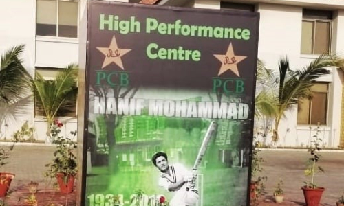 Late Hanif Mohammad remembered  at the High Performance Centre