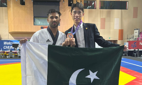 Korean Taekwondo Championship: Shehbaz wins bronze in Poomsae