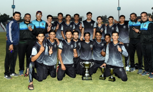 Maaz helps KP Blues clinch National Under-19 Cup