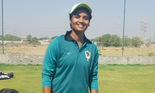 Security guard's daughter to play for India