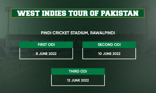 Rawalpindi to host Pakistan-West Indies ODIs