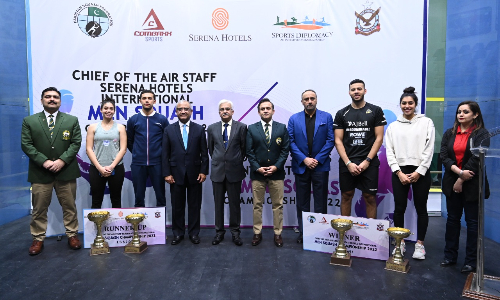 CAS Squash: Egyptian men and women plunder the dollars
