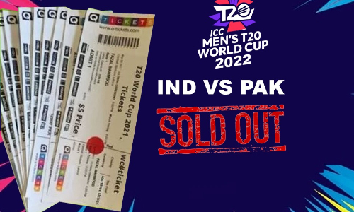 T20 World Cup 2022: Australia, Pakistan India match ticket sold out