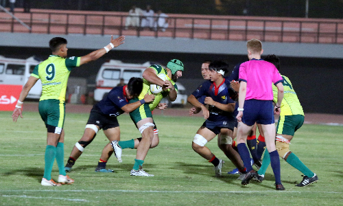Thailand beat Pakistan 20-15 in the first match of Asia Rugby Div-II Championship